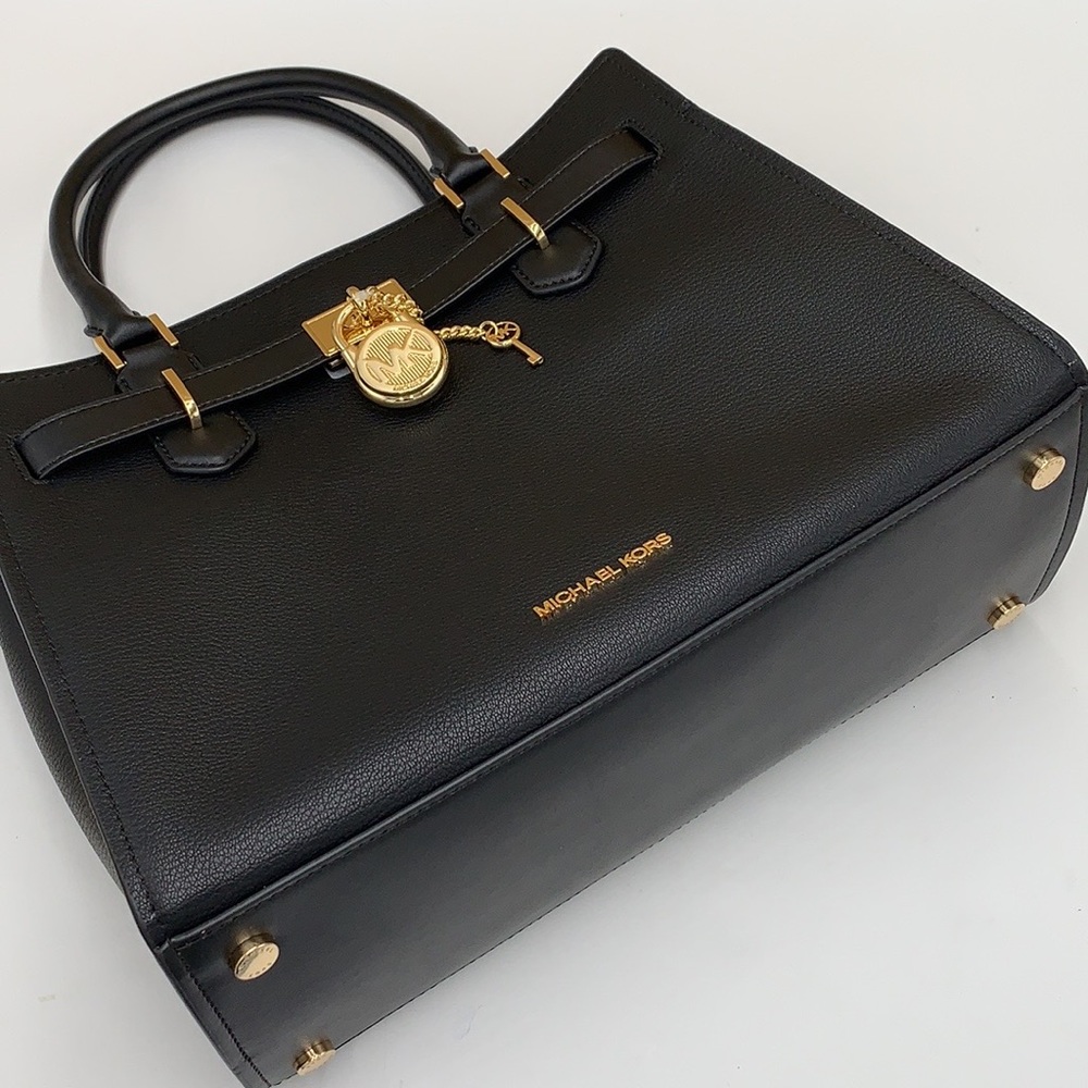 Michael Kors Hamilton Meidum Satchel Shoulder Crossbody - Picture 13 of 16